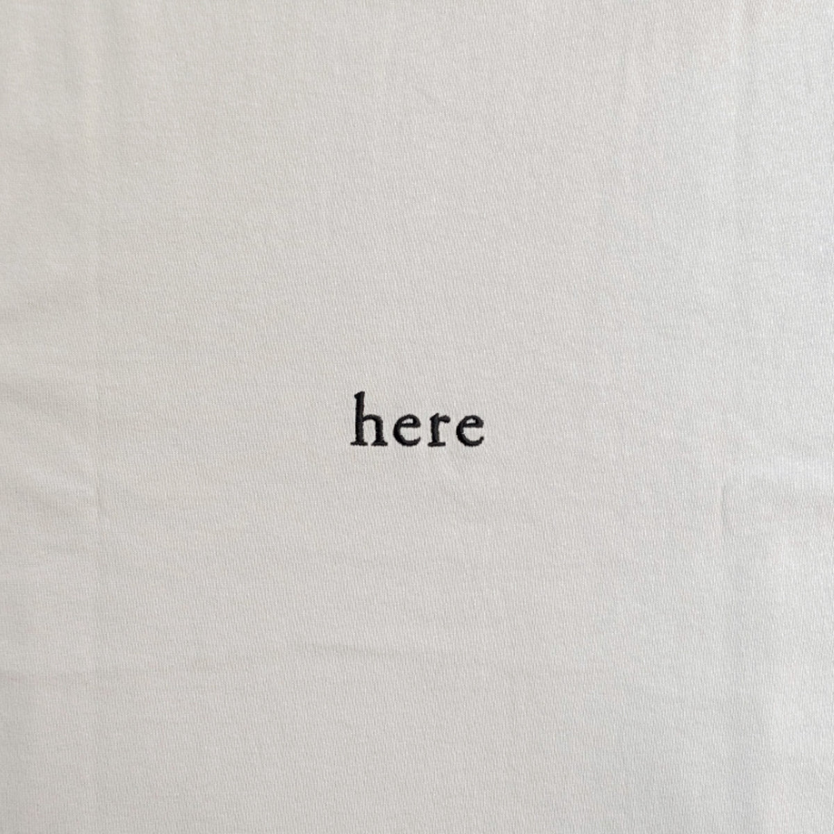 here T-shirt(Wide)
