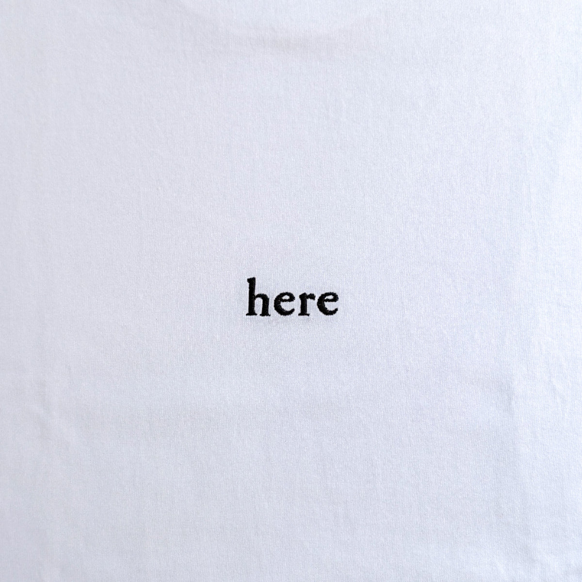 here T-shirt(Wide)