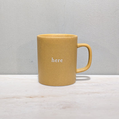 here Original Mug (Yellow)