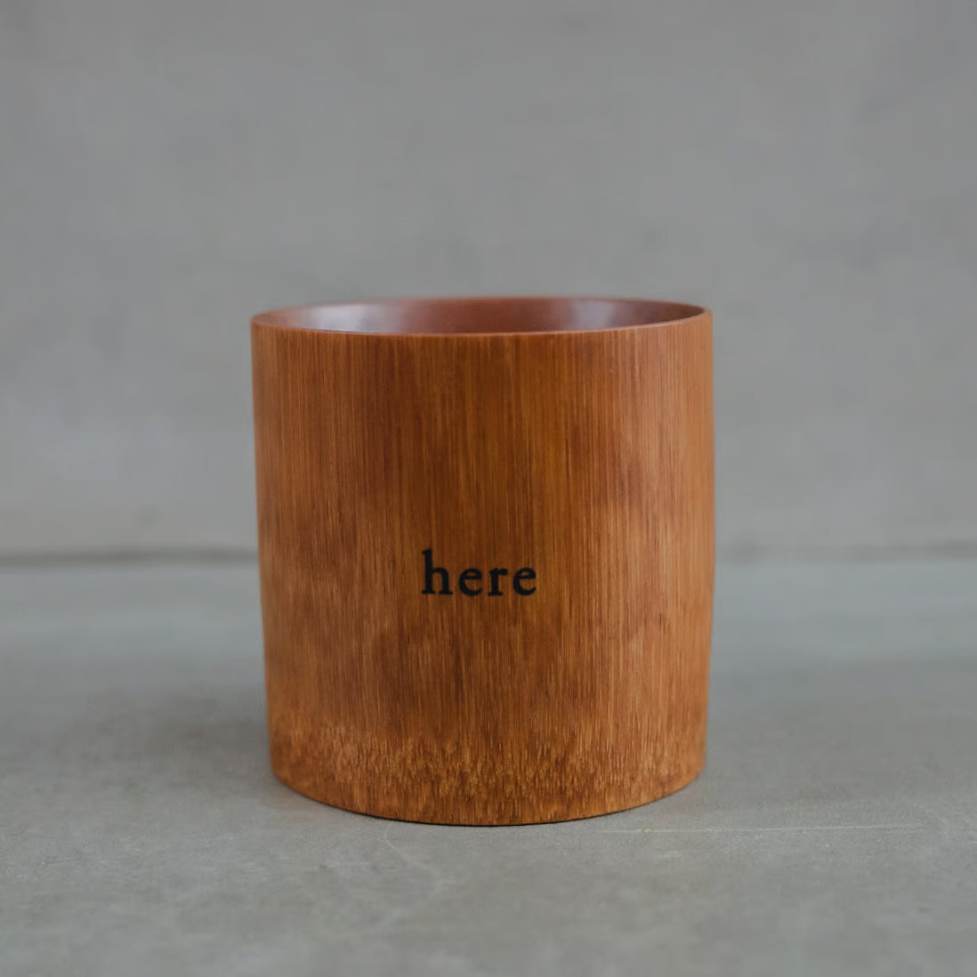 here Original Bamboo Cup