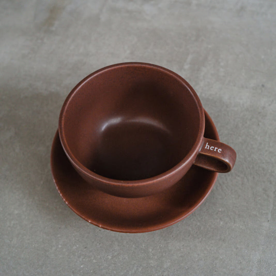 here Original Cup & Saucer
