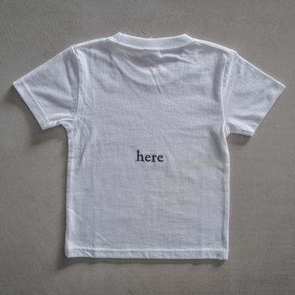 here T-shirt for Kids