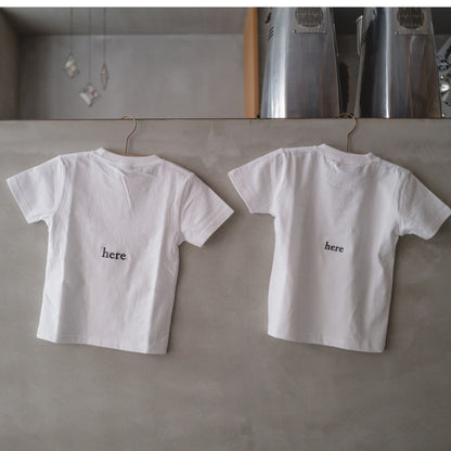 here T-shirt for Kids