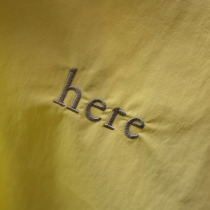 Nylon Tote bag(here logo embroidered)