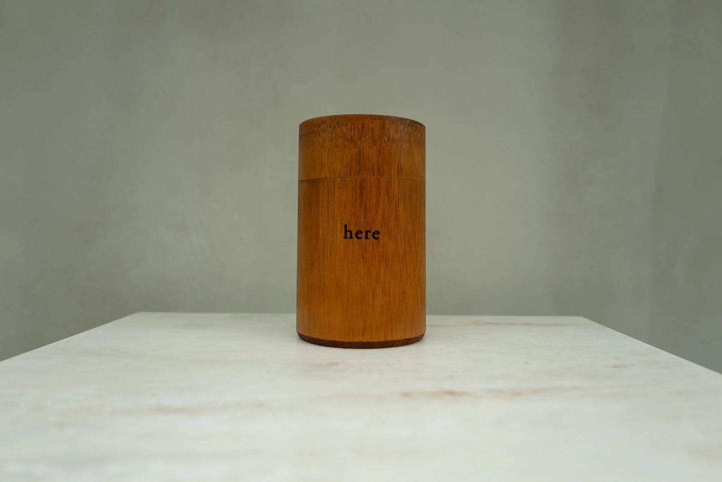 here Original Bamboo Container