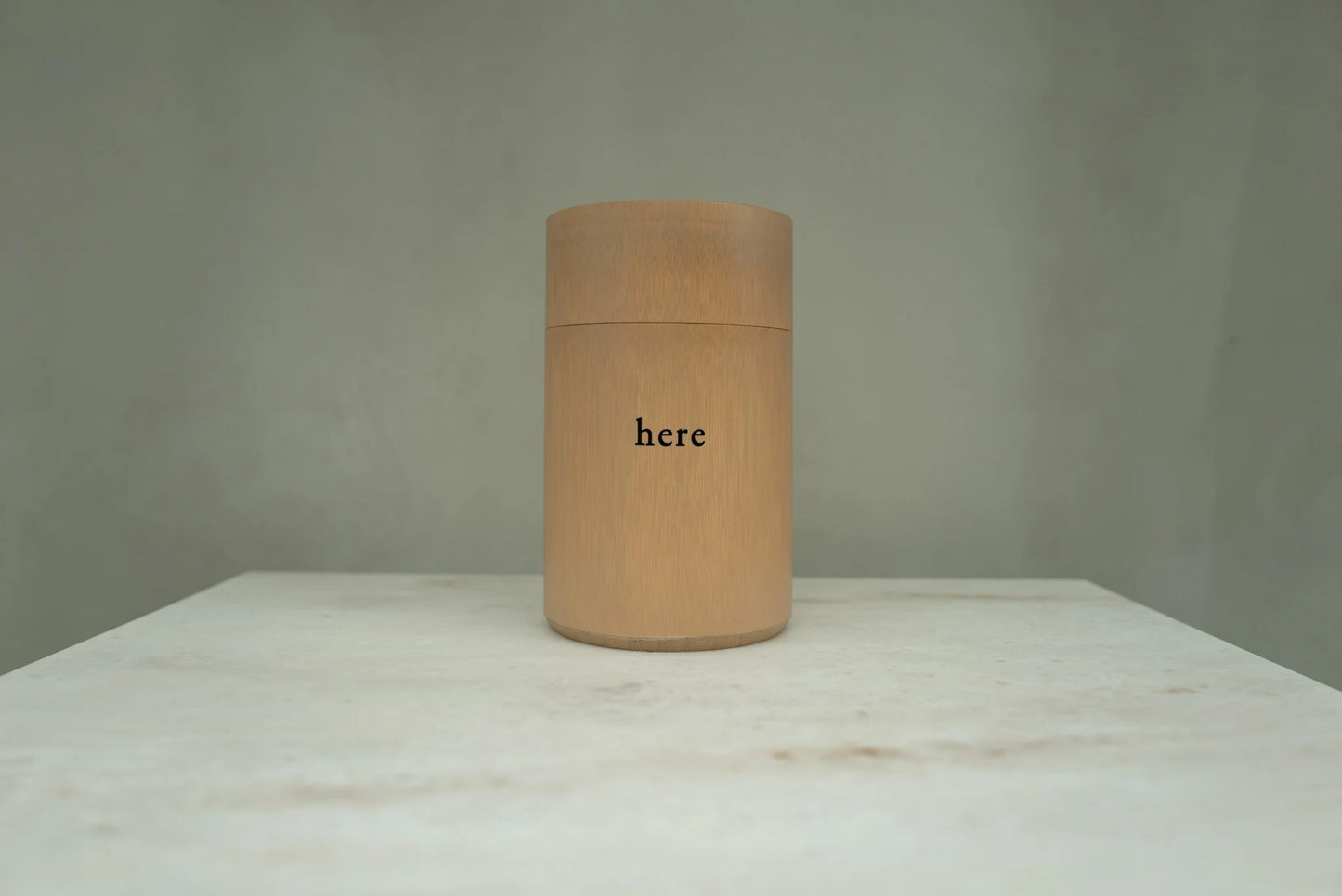 here Original Bamboo Container