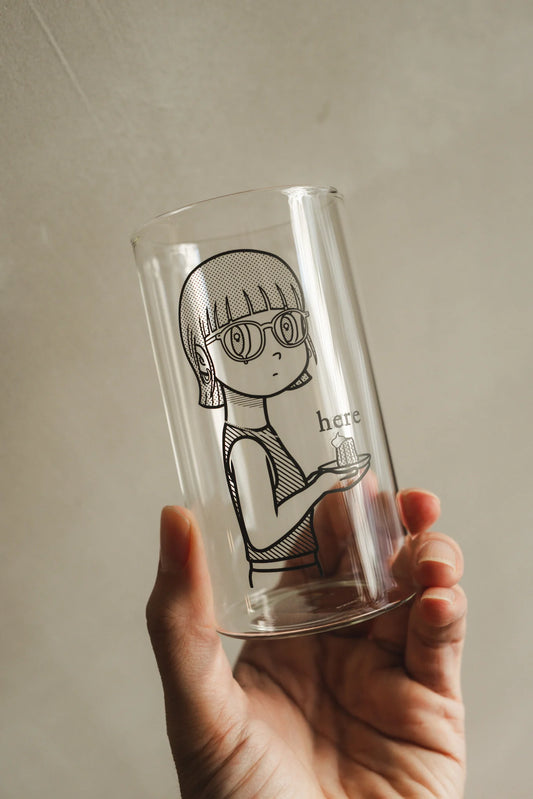 here × Yuya Hashizume - Collaboration Glass Cup 350ml