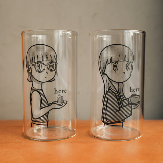 here × Yuya Hashizume - Collaboration Glass Cup 350ml
