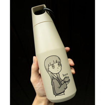here × Yuya Hashizume - Collaboration Tumbler 580ml(Beige)